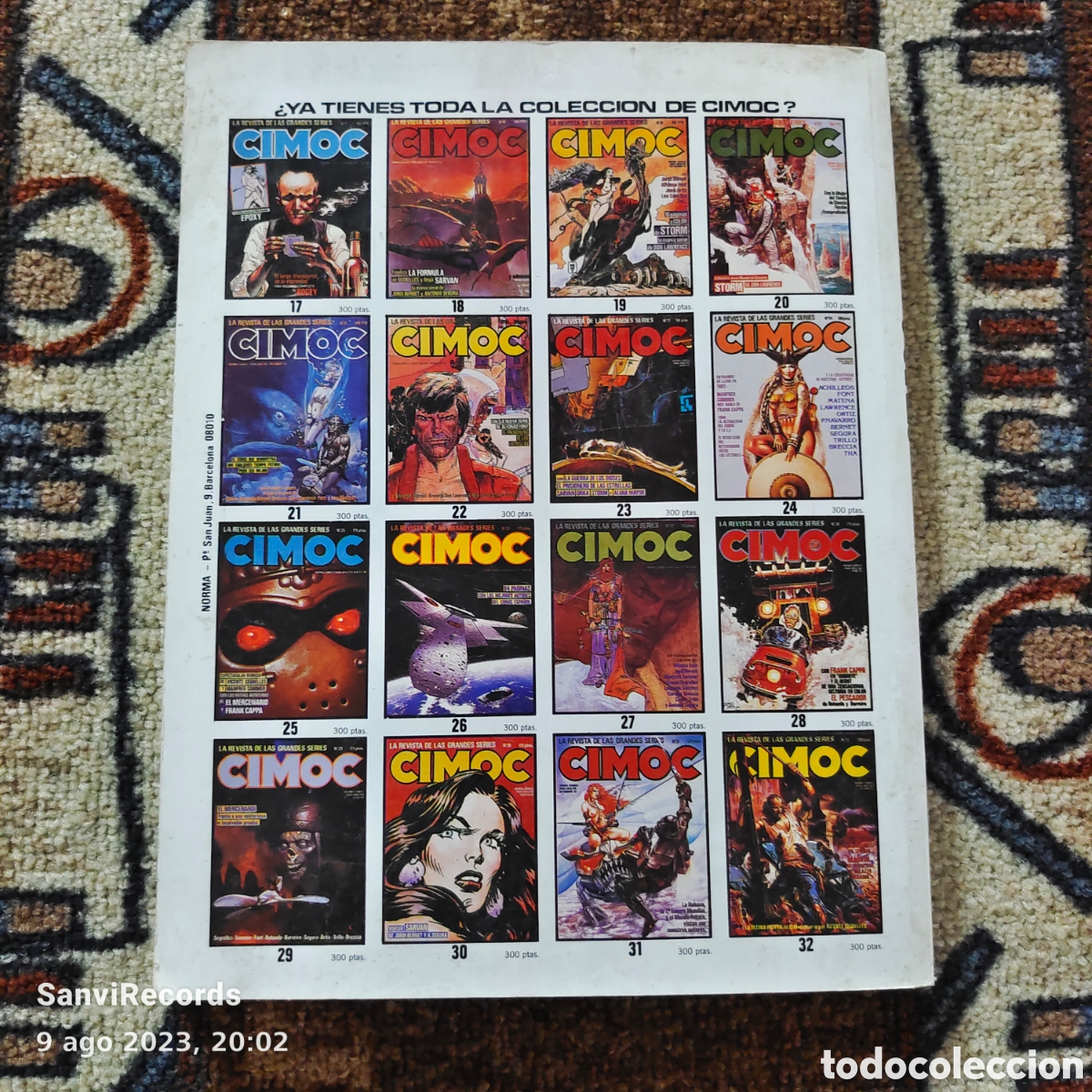 C&oacute;mics: CIMOC, VERANO 4, N&deg; 61-62-63 (NORMA EDITORIAL) - Foto 2