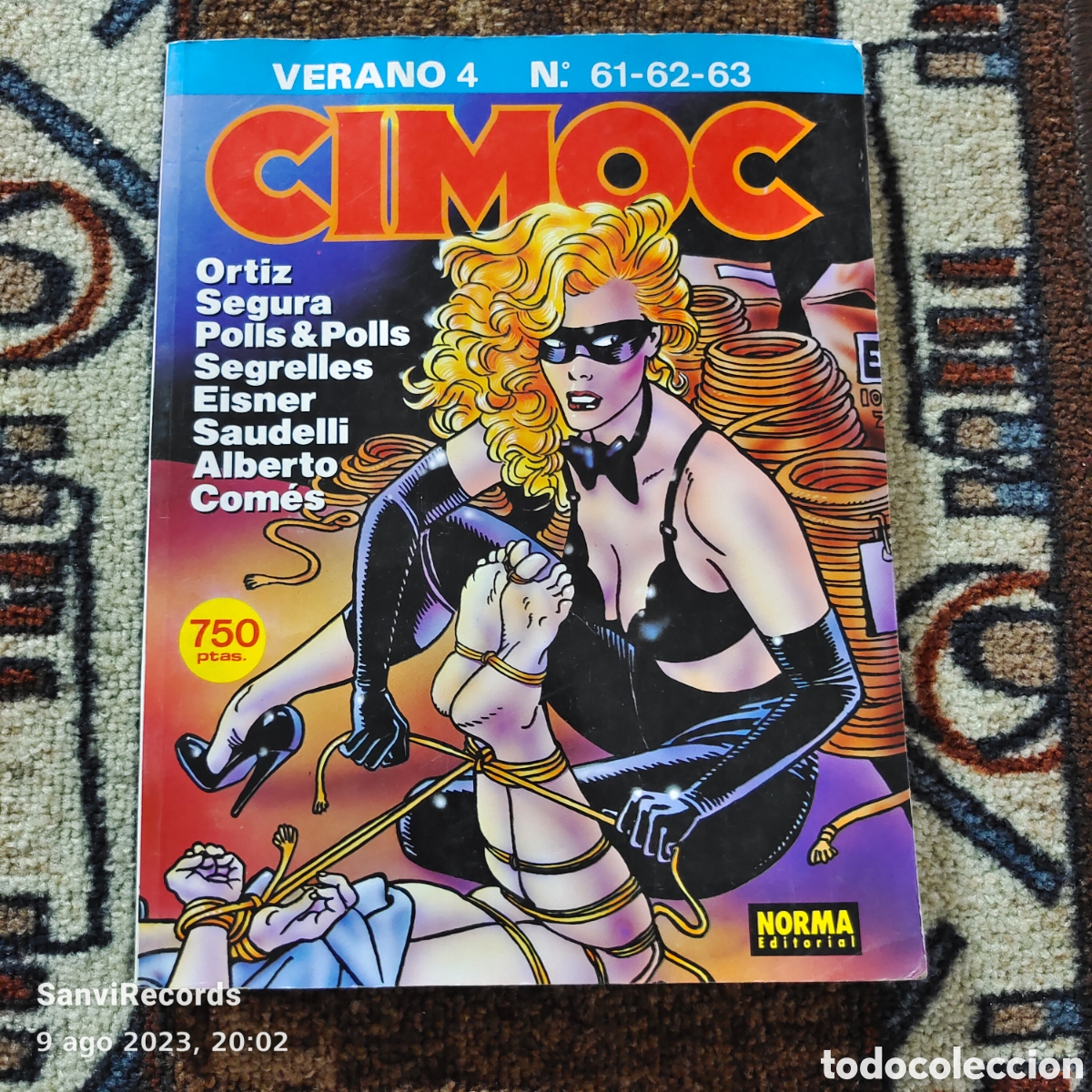 C&oacute;mics: CIMOC, VERANO 4, N&deg; 61-62-63 (NORMA EDITORIAL) - Foto 1