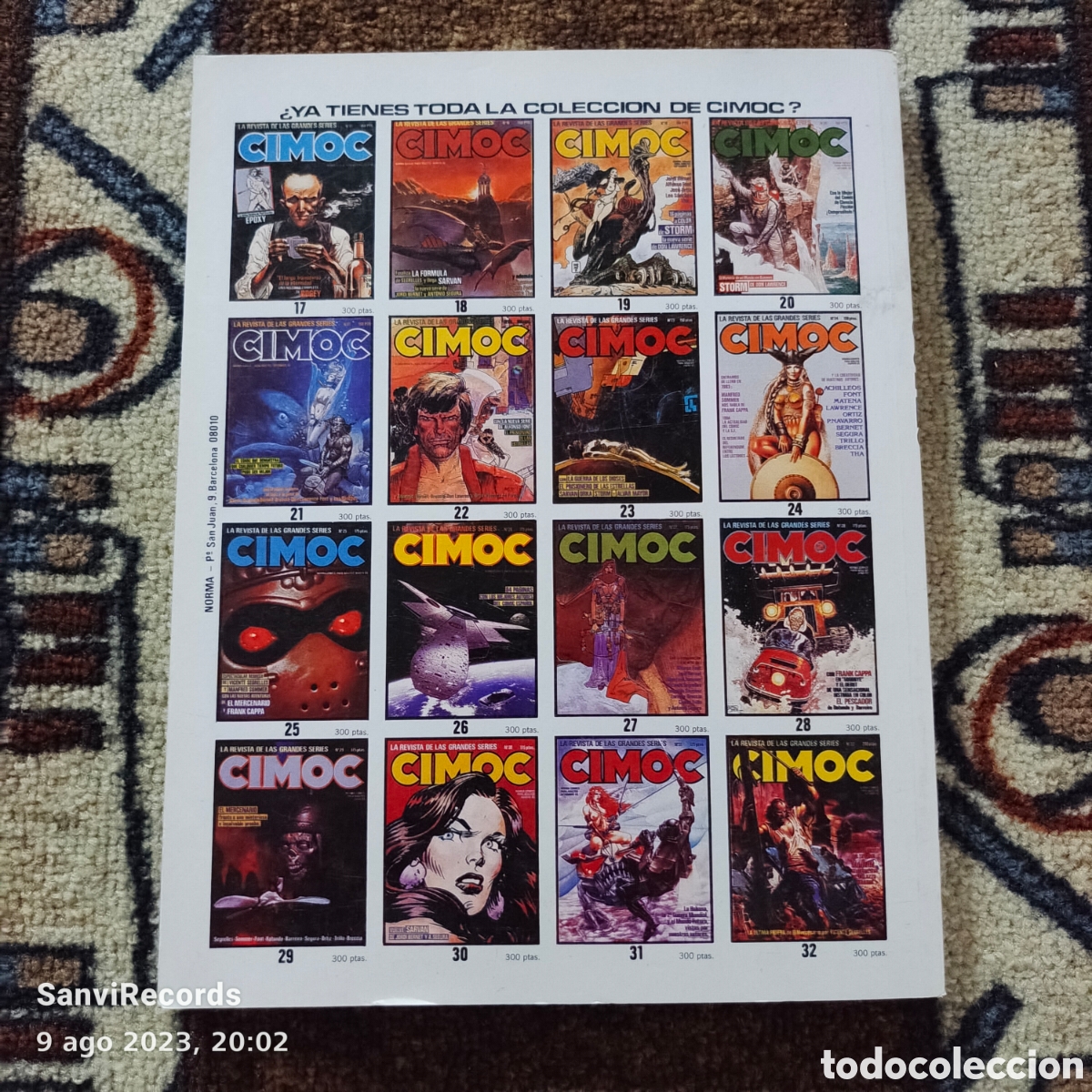 C&oacute;mics: CIMOC, OTO&Ntilde;O 3, N&deg; 64-65-66 (NORMA EDITORIAL) - Foto 2