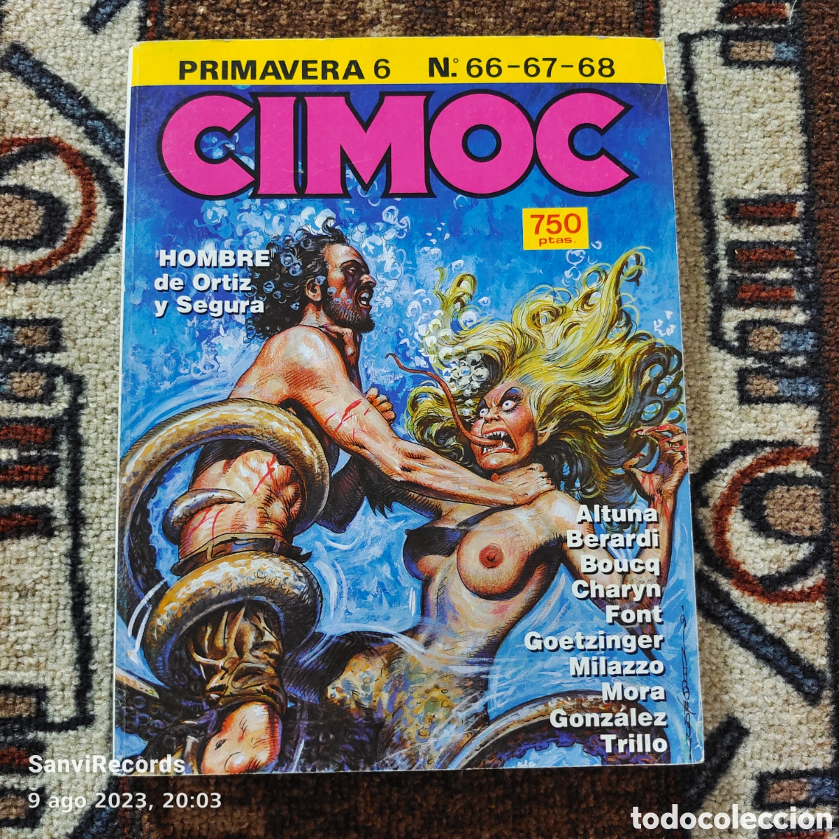 C&oacute;mics: CIMOC, PRIMAVERA 6, N&deg; 66-67-68 (NORMA EDITORIAL) - Foto 1