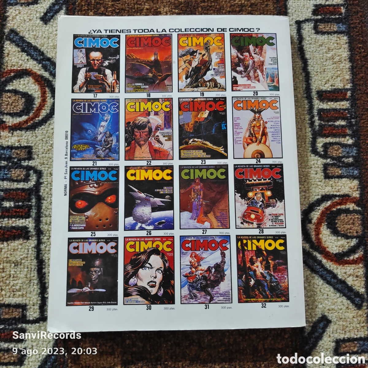 C&oacute;mics: CIMOC, INVIERNO 3, N&deg; 70-71-72 (NORMA EDITORIAL) - Foto 2