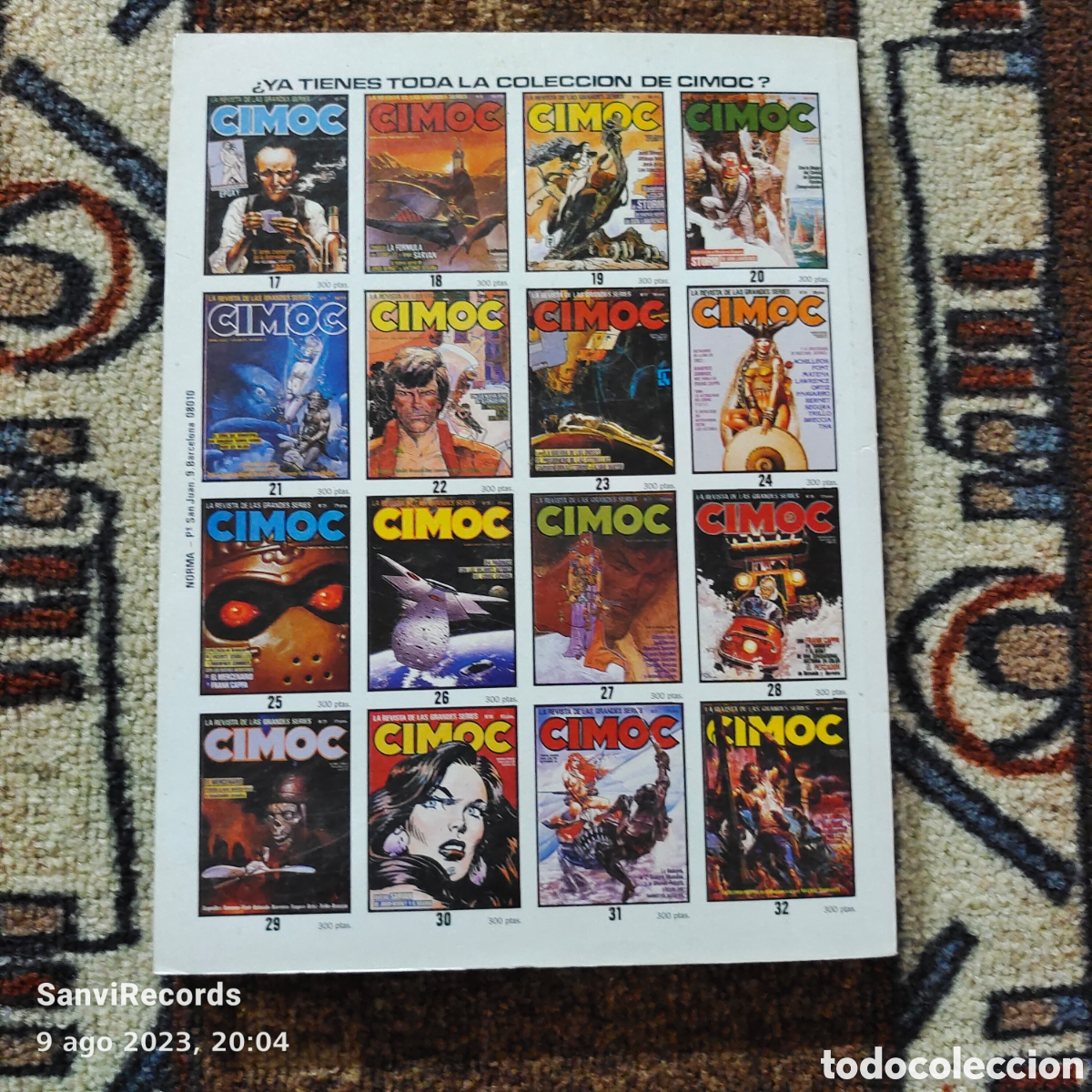 C&oacute;mics: FANTASIA - CIMOC, N&deg; 83-84-85 (NORMA EDITORIAL) - Foto 2