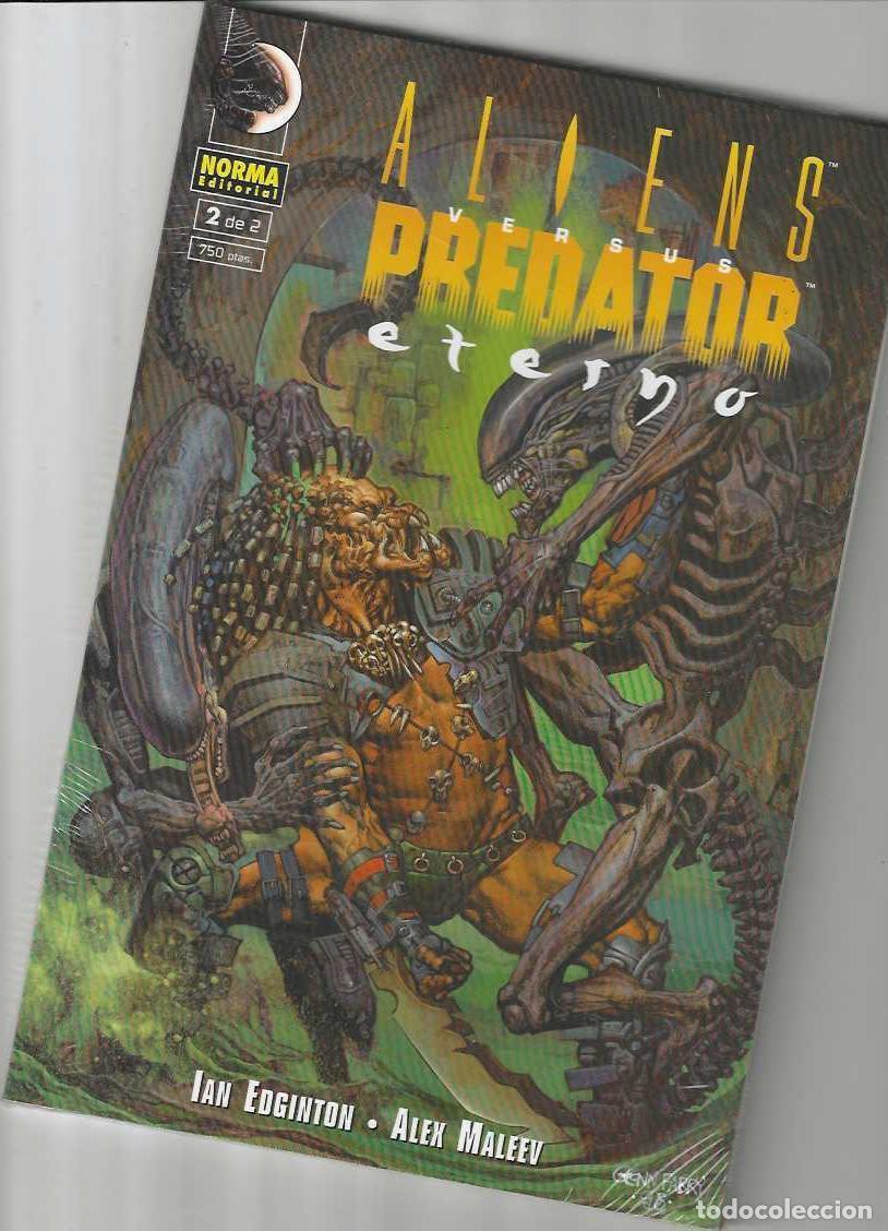 C&oacute;mics: ALIENS VERSUS VS PREDATOR : ETERNO - 2 TOMOS - COMPLETA - DE KIOSCO - Foto 1