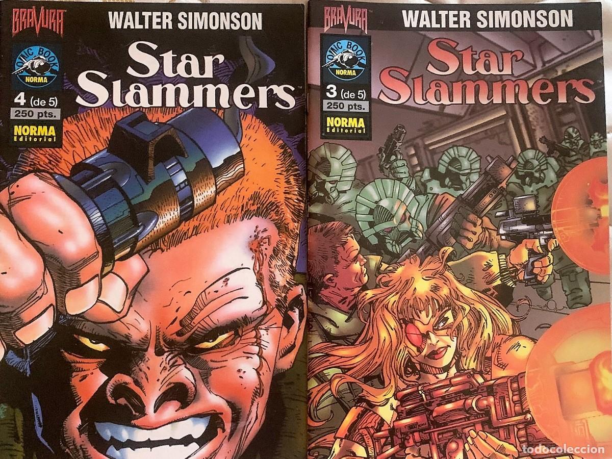 C&oacute;mics: LOTE 3-4 DE 5 STAR SLAMMERS NORMA EDITORIAL - Foto 1