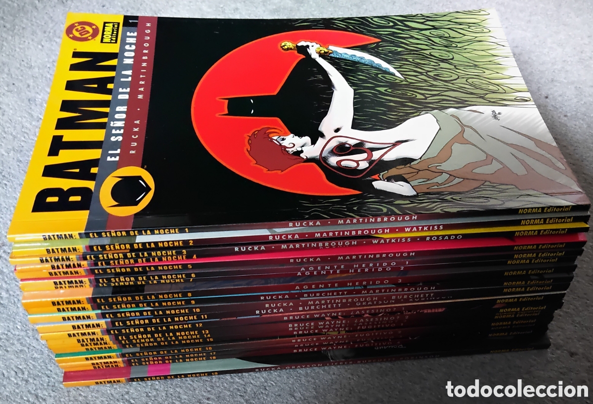C&oacute;mics: BATMAN EL SE&Ntilde;OR DE LA NOCHE (19 n&uacute;meros completa edici&oacute;n Norma) - Foto 3