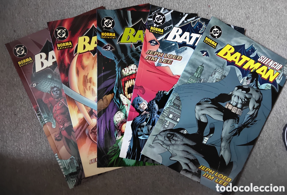 C&oacute;mics: BATMAN SILENCIO (5 tomos completa edici&oacute;n Norma) - Foto 2