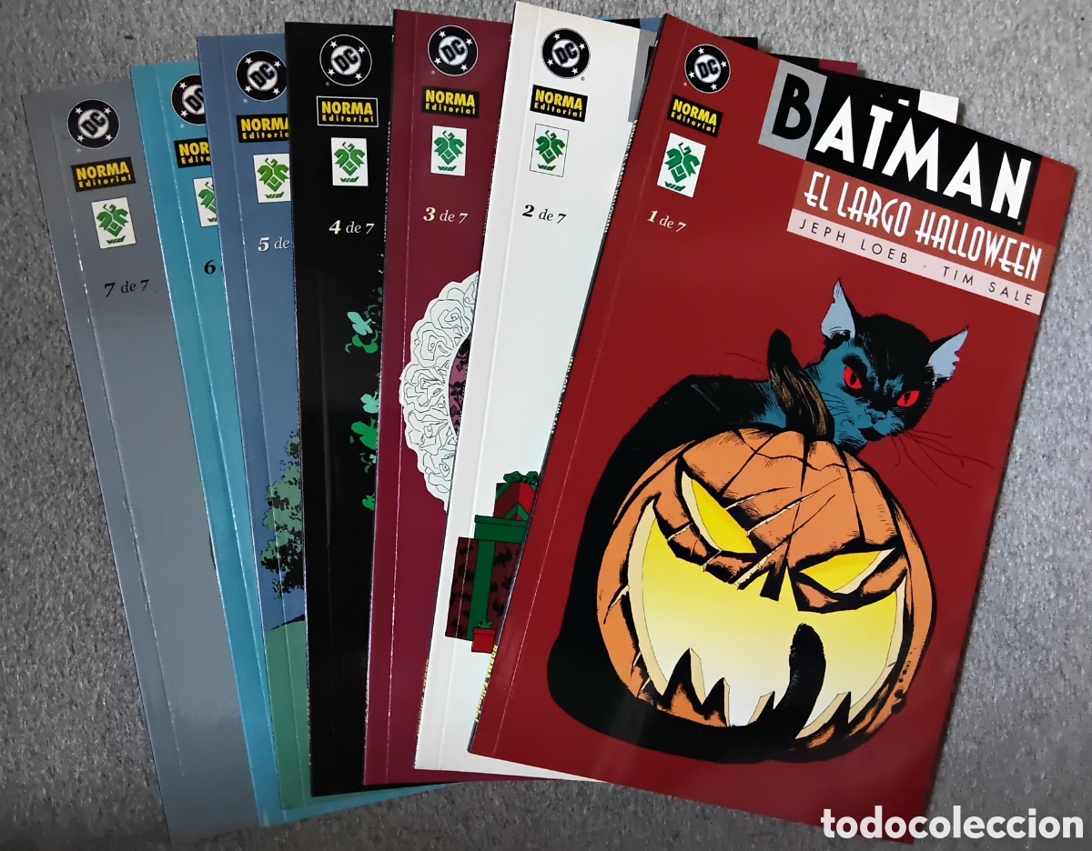 C&oacute;mics: BATMAN EL LARGO HALLOWEEN (7 tomos completa edici&oacute;n Norma) - Foto 3