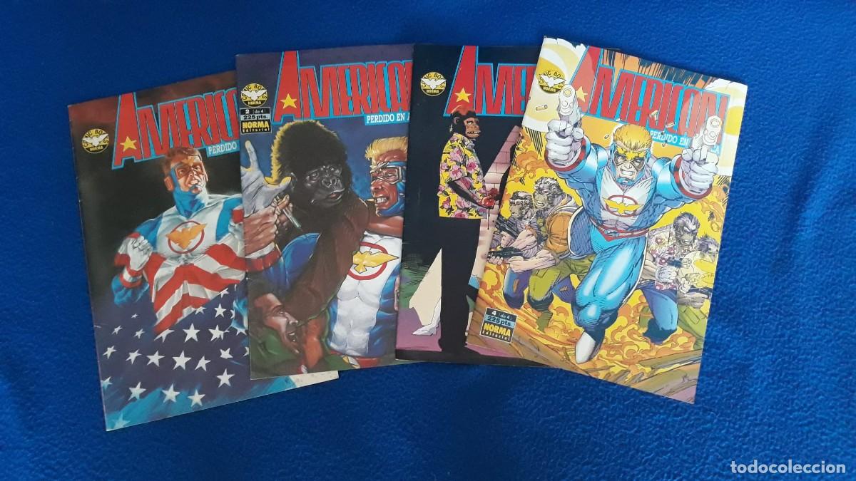 C&oacute;mics: AMERICAN: PERDIDO EN AM&Eacute;RICA 1-4 (COMPLETA) - NORMA - Foto 1