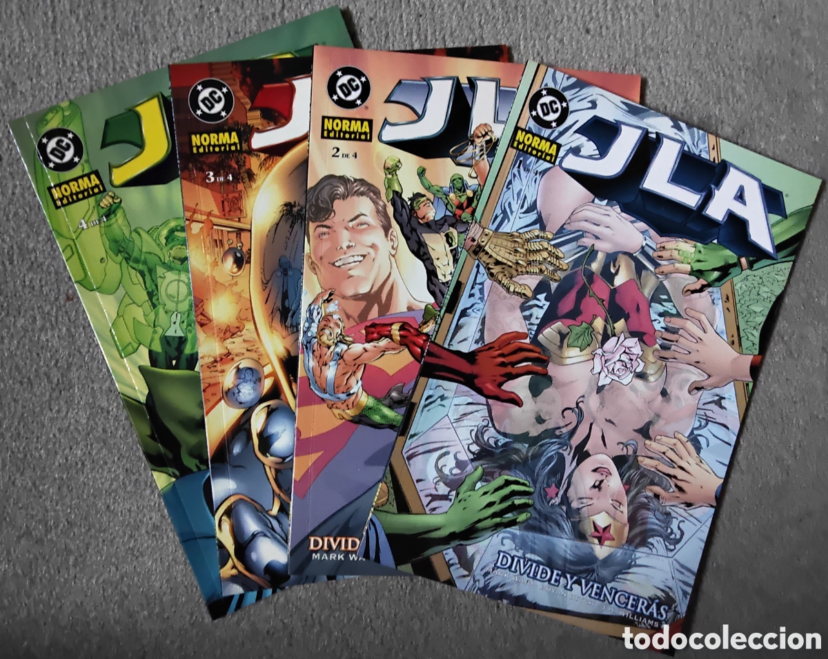 C&oacute;mics: JLA DIVIDE Y VENCER&Aacute;S (4 tomos completa) - Foto 2