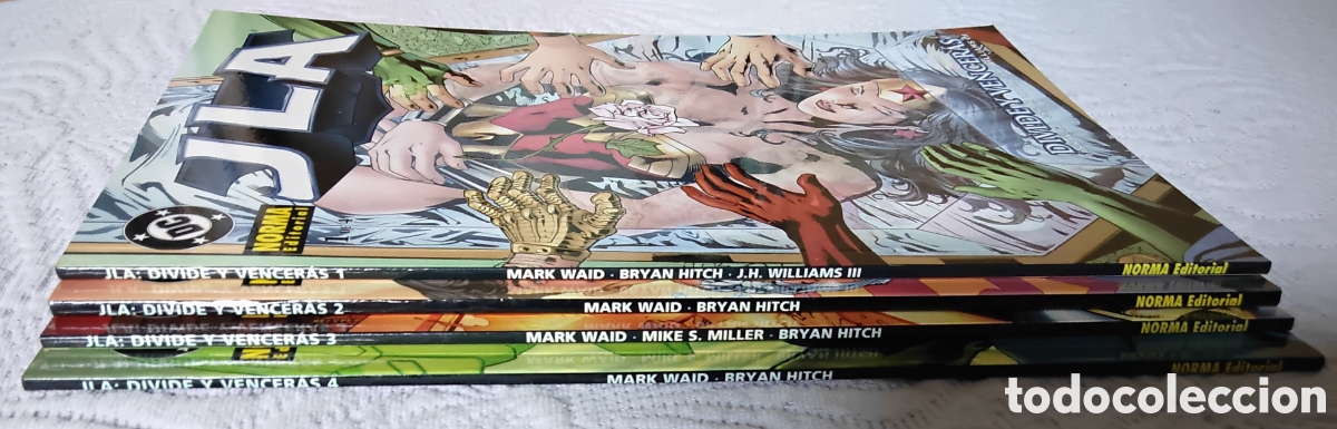 C&oacute;mics: JLA DIVIDE Y VENCER&Aacute;S (4 tomos completa) - Foto 3