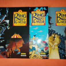 Cómics: RING CIRCUS. 1,2 Y 3. CHAUVEL & PEDROSA. TAPA BLANDA. NORMA EDITORIAL 2006