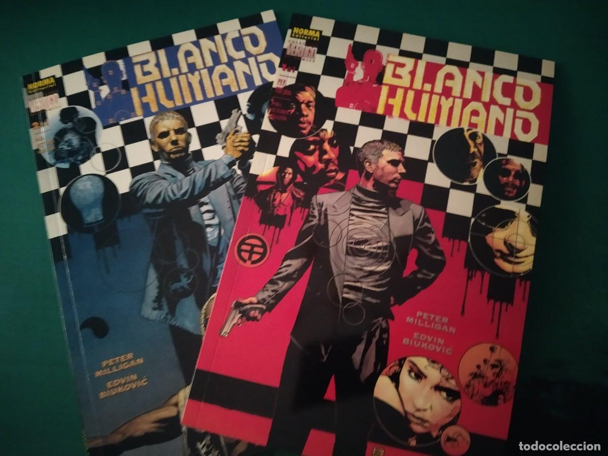 C&oacute;mics: Blanco Humano - Peter Milligan / Edwin Biukovic (Completa en 2 n&uacute;meros V&eacute;rtigo) - Foto 1