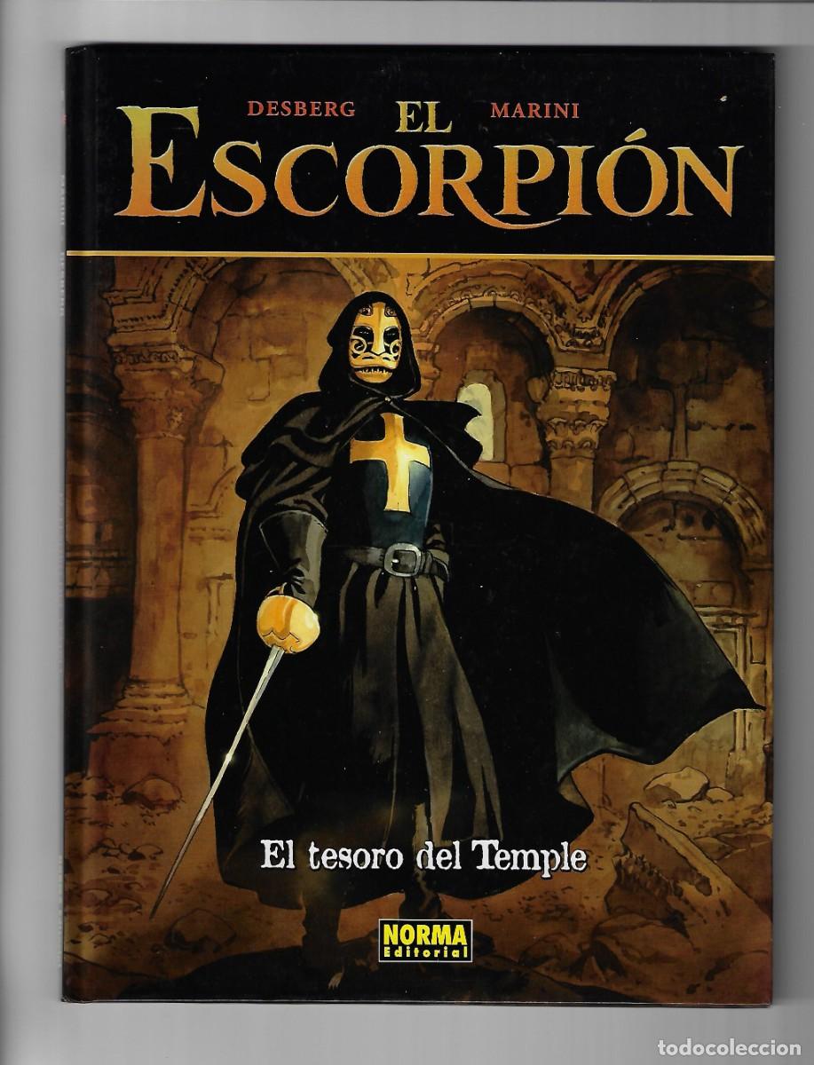 C&oacute;mics: Norma. El escorpi&oacute;n. 6. El tesoro del Temple. Desberg. Marini. - Foto 1