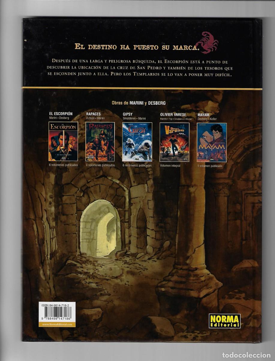 C&oacute;mics: Norma. El escorpi&oacute;n. 6. El tesoro del Temple. Desberg. Marini. - Foto 2