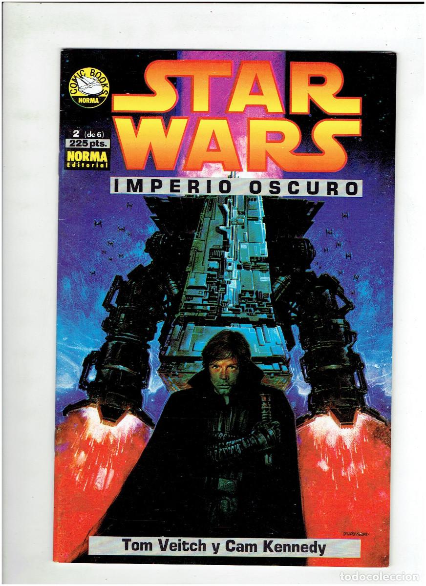 C&oacute;mics: * STAR WARS * IMPERIO OSCURO * COMPLETA 6 EJEMPLARES IMPECABLES * NORMA 1993 * - Foto 4