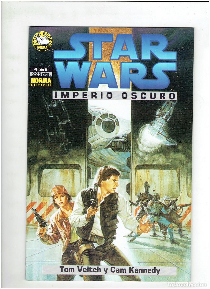 C&oacute;mics: * STAR WARS * IMPERIO OSCURO * COMPLETA 6 EJEMPLARES IMPECABLES * NORMA 1993 * - Foto 6