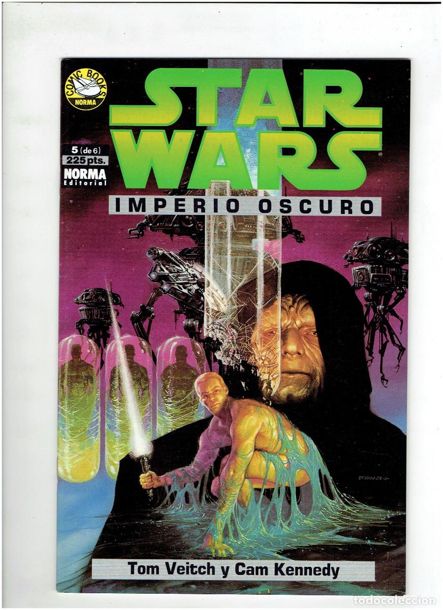 C&oacute;mics: * STAR WARS * IMPERIO OSCURO * COMPLETA 6 EJEMPLARES IMPECABLES * NORMA 1993 * - Foto 7