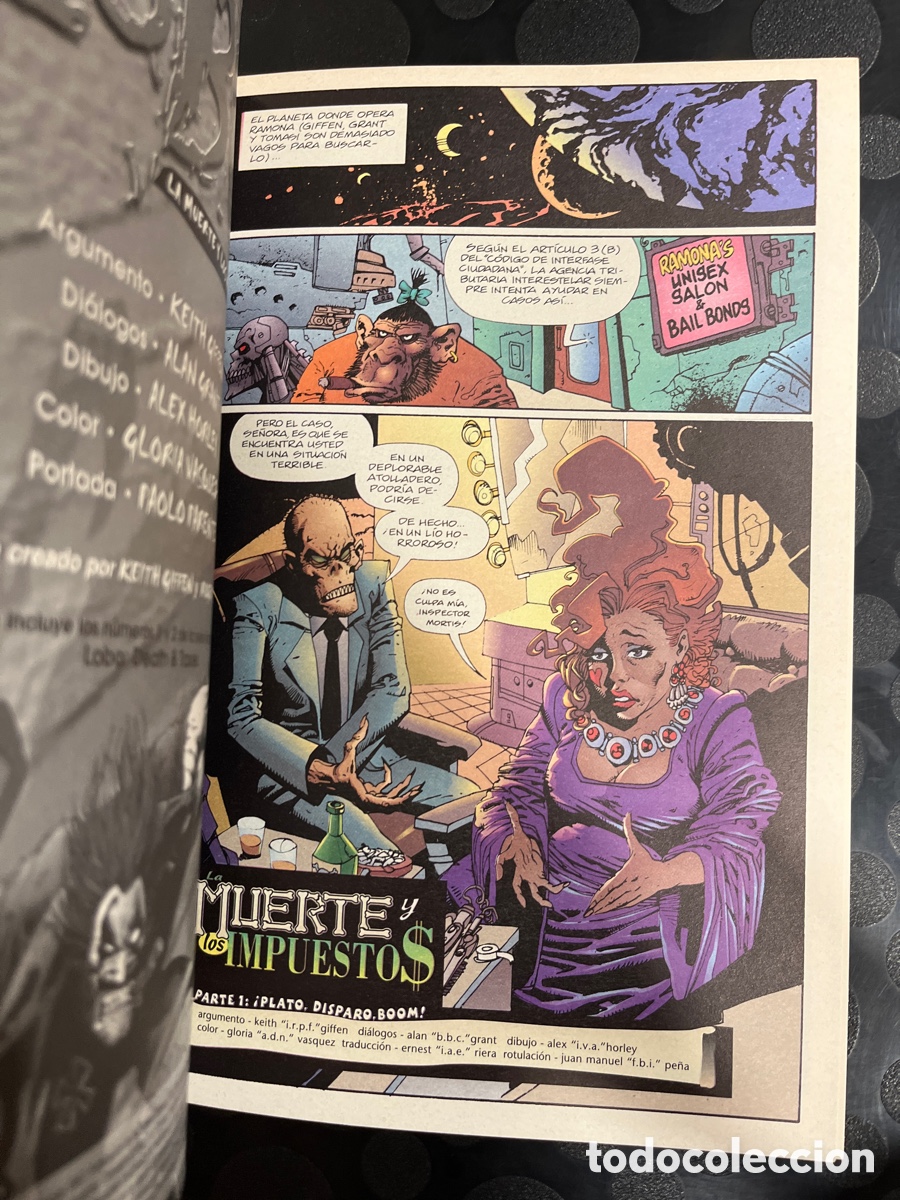 C&oacute;mics: LOBO N.2 LA MUERTE Y LOS IMPUESTOS DC ( 1997/2001 ) - Foto 3