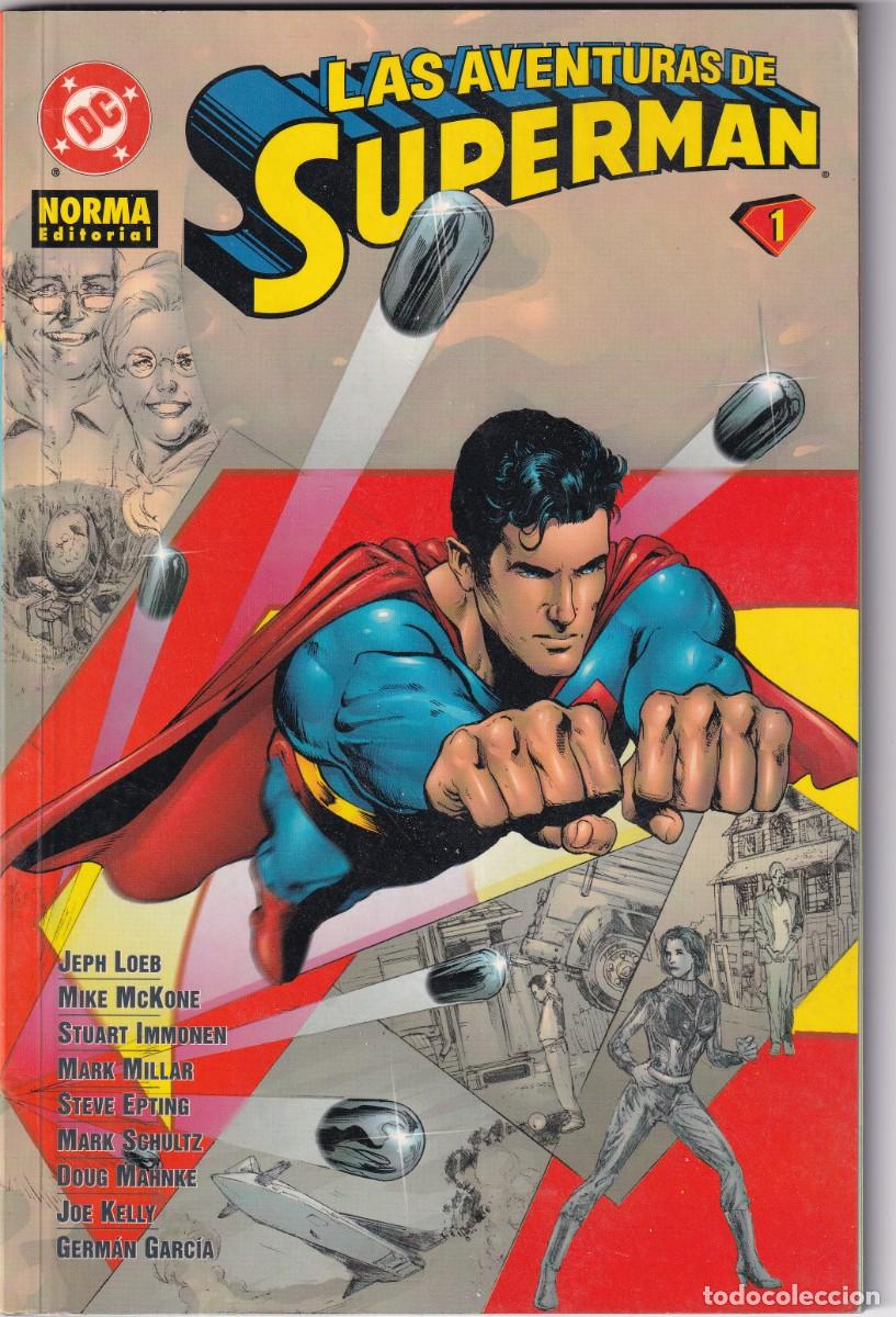 C&oacute;mics: LAS AVENTURAS DE SUPERMAN - N&ordm; 1 - NORMA EDITORIAL. - Foto 1