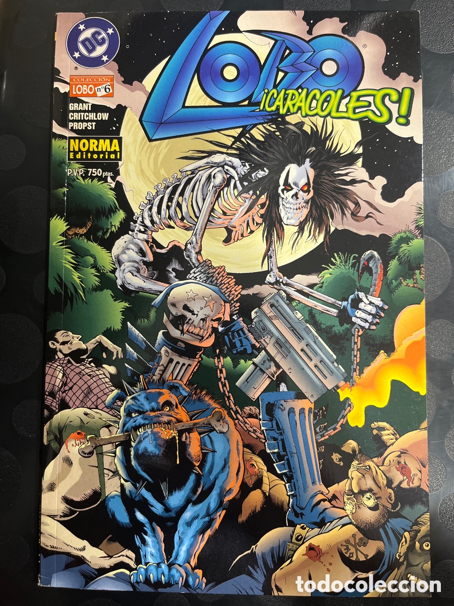 C&oacute;mics: LOBO N.6 CARACOLES ! DC ( 1997/2001 ) - Foto 1