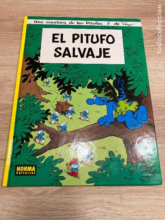 C&oacute;mics: COLECCION COMPLETA DE 1 NUMERO. EL PITUFO SALVAJE. NORMA 1999 - Foto 1