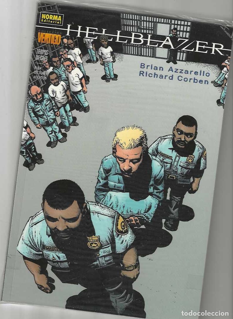 C&oacute;mics: HELLBLAZER: TIEMPOS DIFICILES - RICHARD CORBEN / AZZARELLO - COMO NUEVO - Foto 1