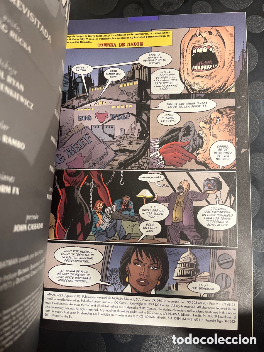 C&oacute;mics: BATMAN N.23TIERRA DE NADIE DC ( 2001/2002 ) - Foto 3