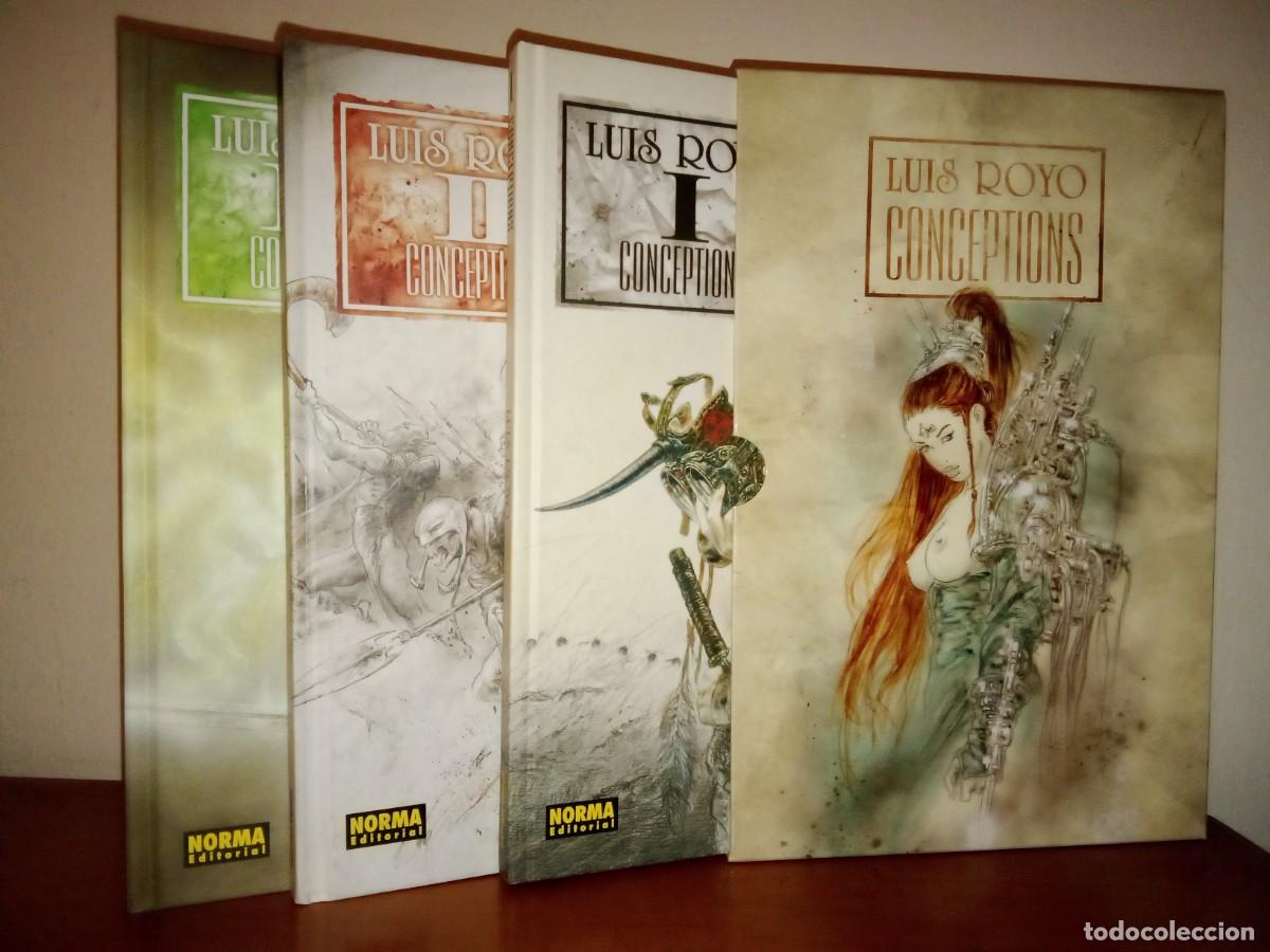 C&oacute;mics: CONCEPTIONS, LUIS ROYO, TRES TOMOS, NORMA EDITORIAL - Foto 1
