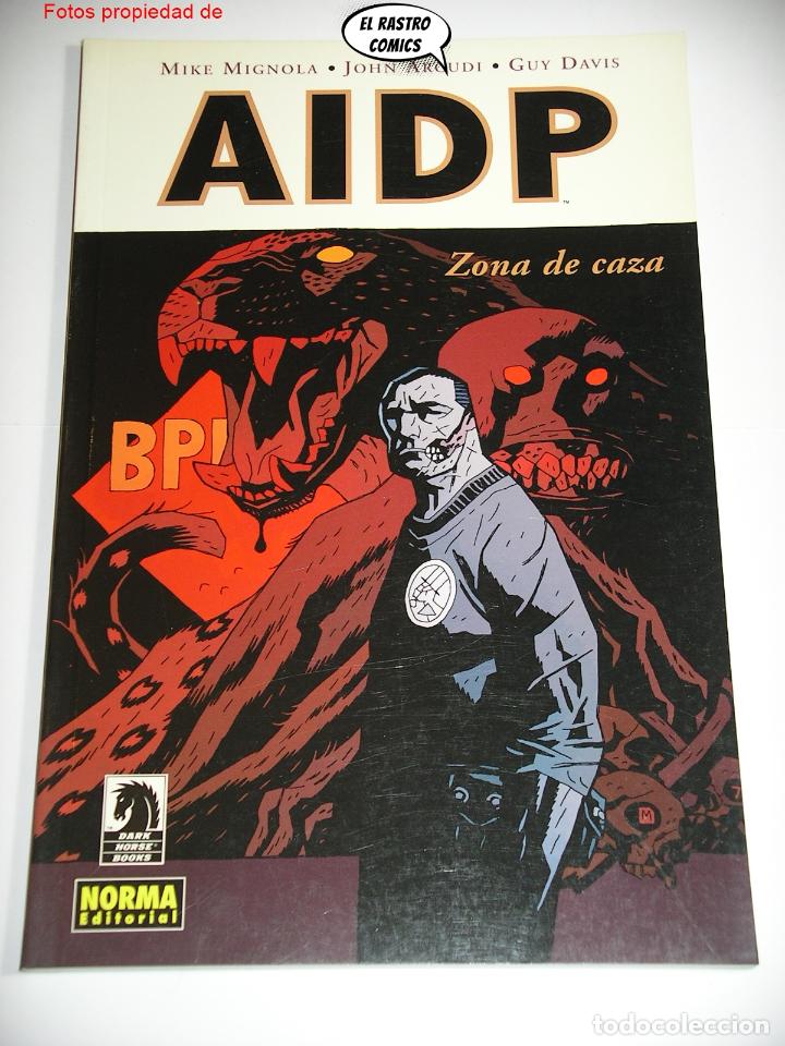 C&oacute;mics: AIDP, Zona de caza, Mike Mignola, Ed. Norma - Foto 2