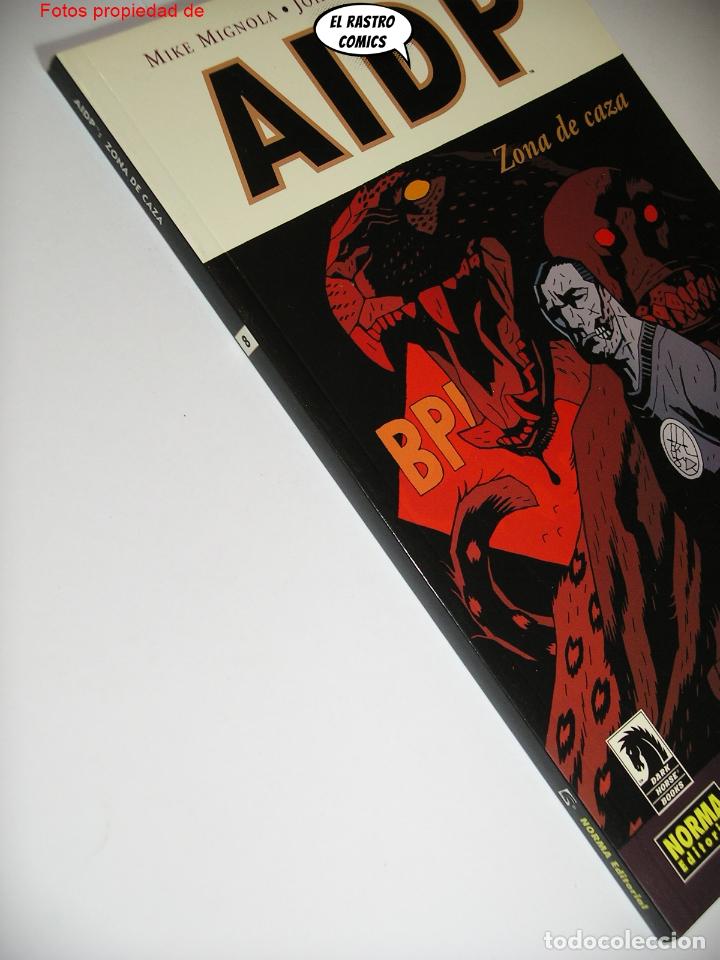 C&oacute;mics: AIDP, Zona de caza, Mike Mignola, Ed. Norma - Foto 1