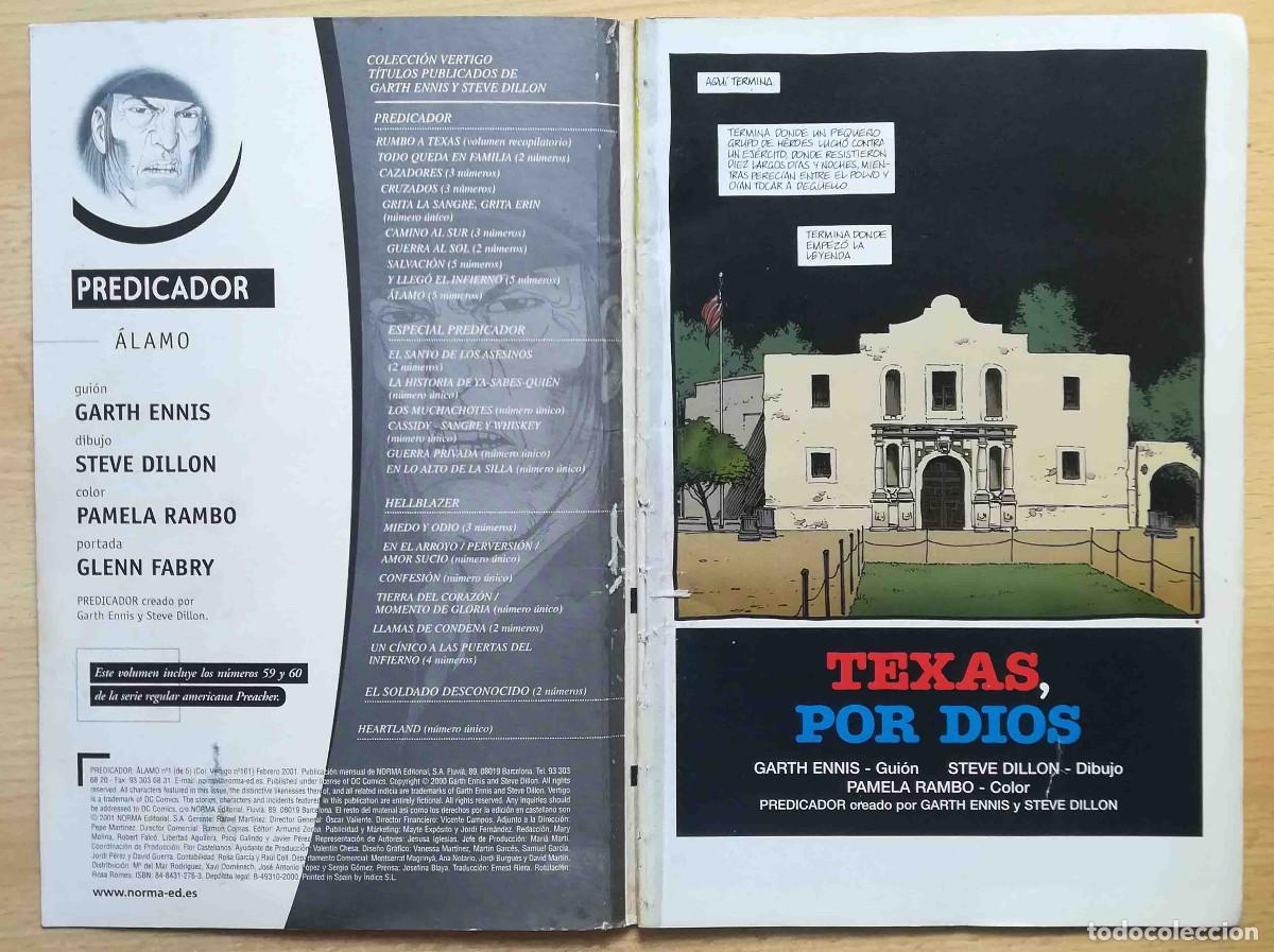 C&oacute;mics: Predicador N&ordm; 1 de 5 - Norma / V&eacute;rtigo - Foto 2