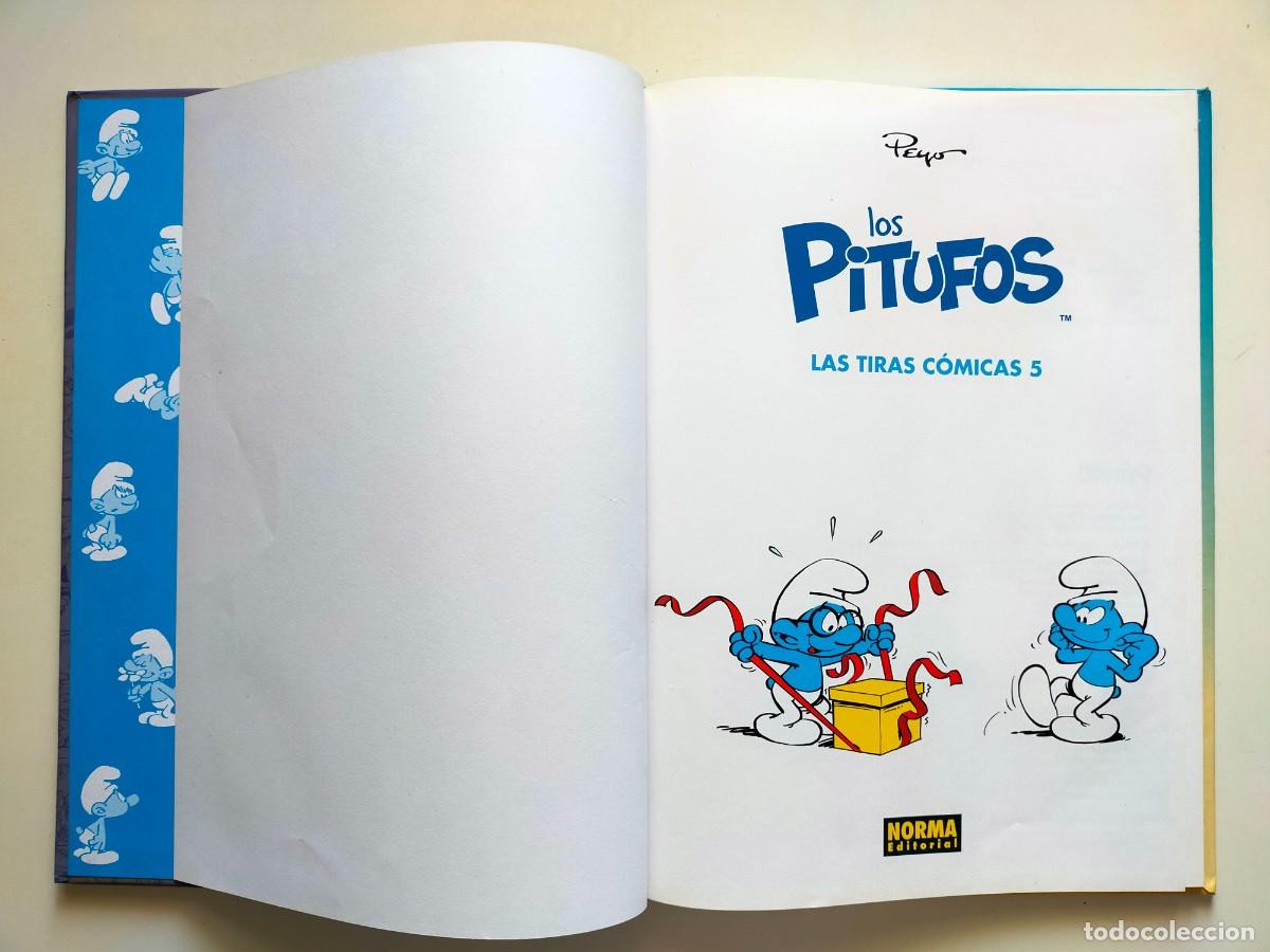 C&oacute;mics: LOS PITUFOS (PEYO) - LAS TIRAS COMICAS 5 - NORMA EDITORIAL 2015 - Foto 2