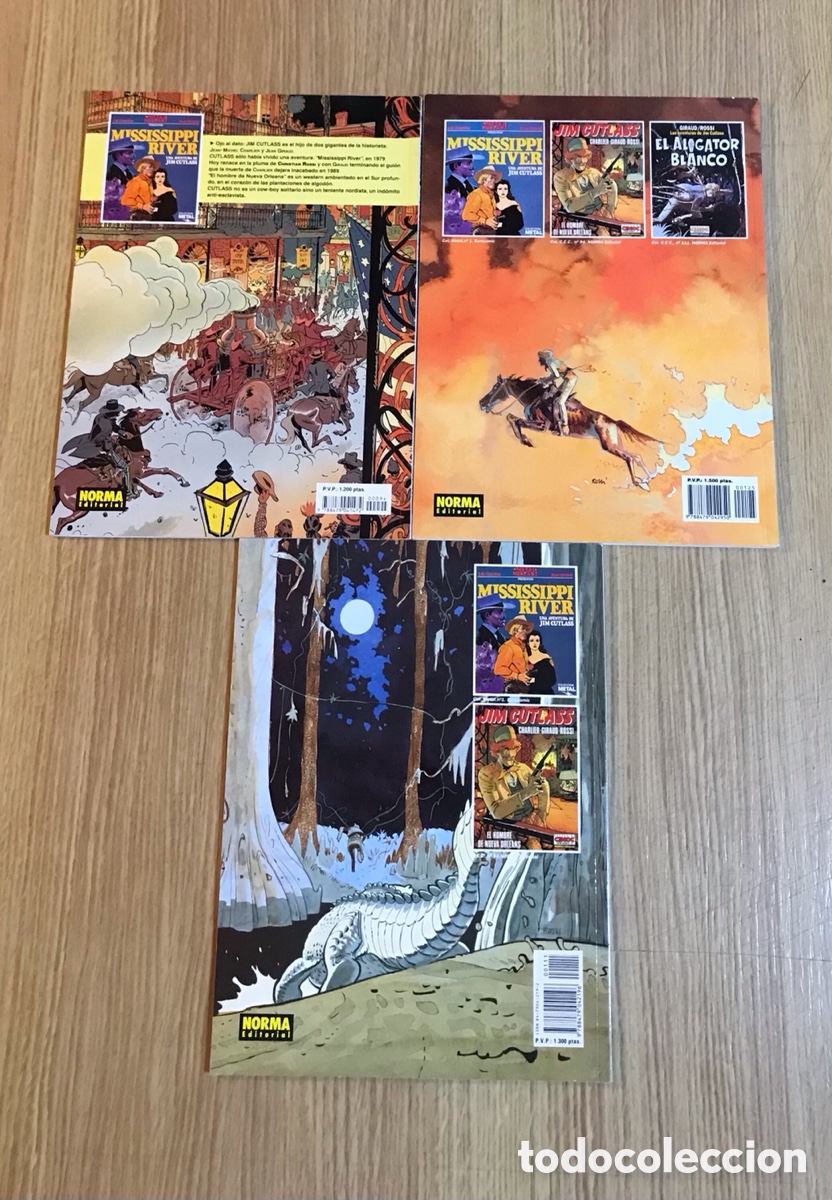 C&oacute;mics: C&oacute;mics. Las aventuras de Jim Cutlass. N&uacute;meros: 94/111/125. Cimoc. - Foto 2
