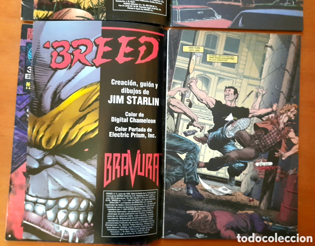 C&oacute;mics: Breed. Jim Starlin. N&uacute;ms 1 /2 /3 /4 - Foto 7