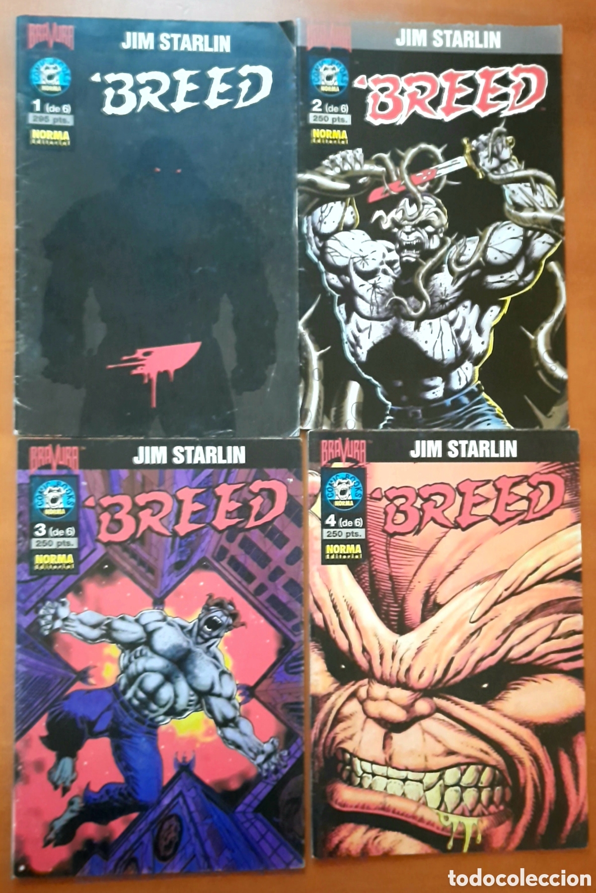 C&oacute;mics: Breed. Jim Starlin. N&uacute;ms 1 /2 /3 /4 - Foto 8