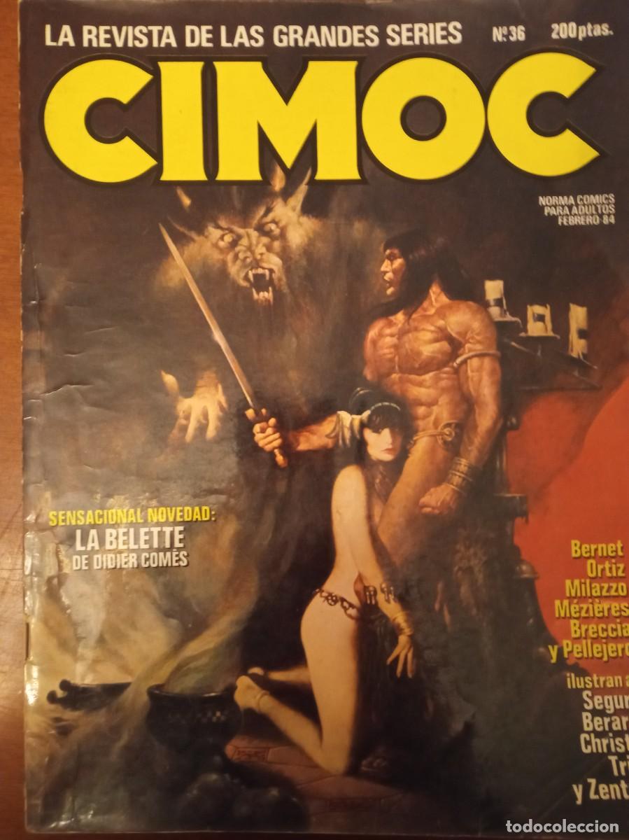 C&oacute;mics: COMIC CIMOC NUMERO 36 NORMA EDITORIAL A&Ntilde;O 1984 - Foto 1