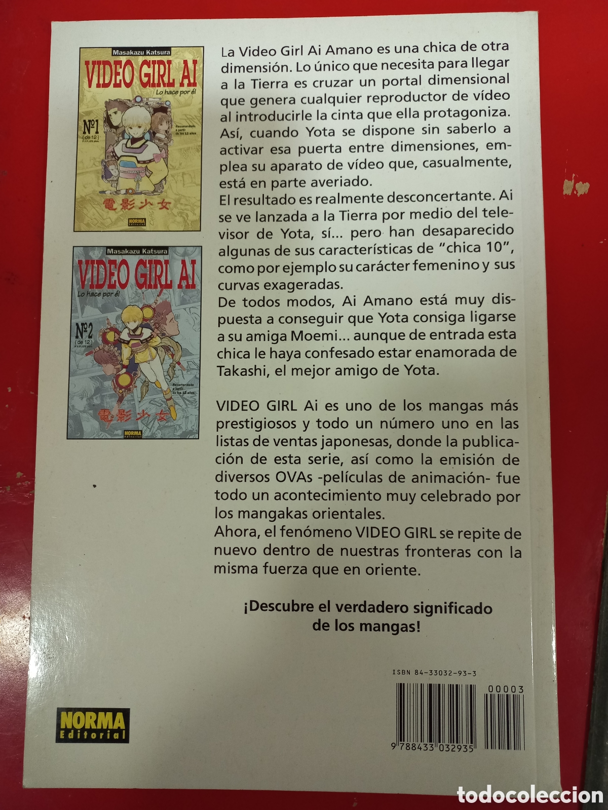 C&oacute;mics: COMIC VIDEO GIRL AI N&deg;3 ED.NORMA 1994 - Foto 2