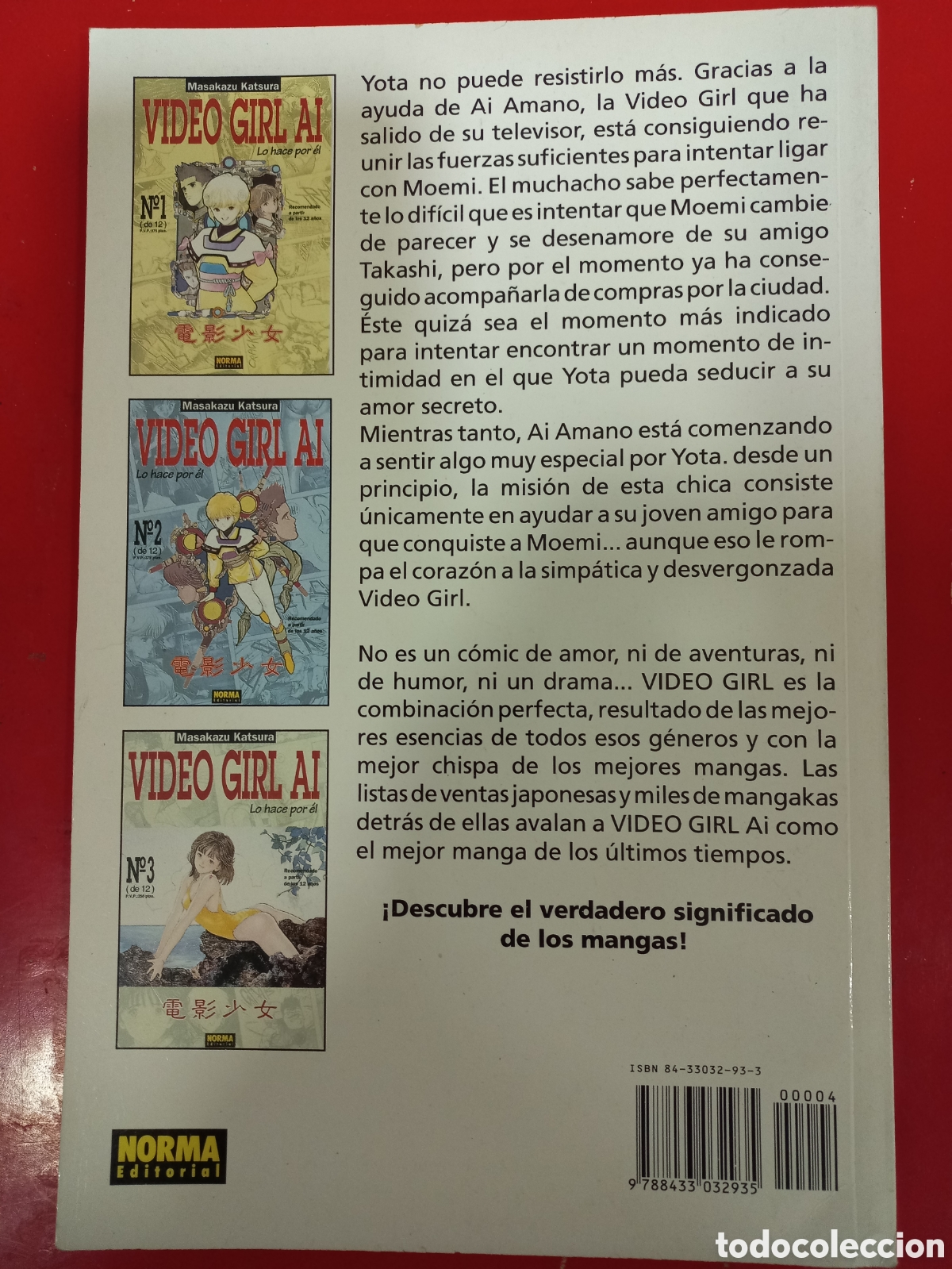 C&oacute;mics: COMIC VIDEO GIRL AI N&deg;4 ED.NORMA 1994 - Foto 2
