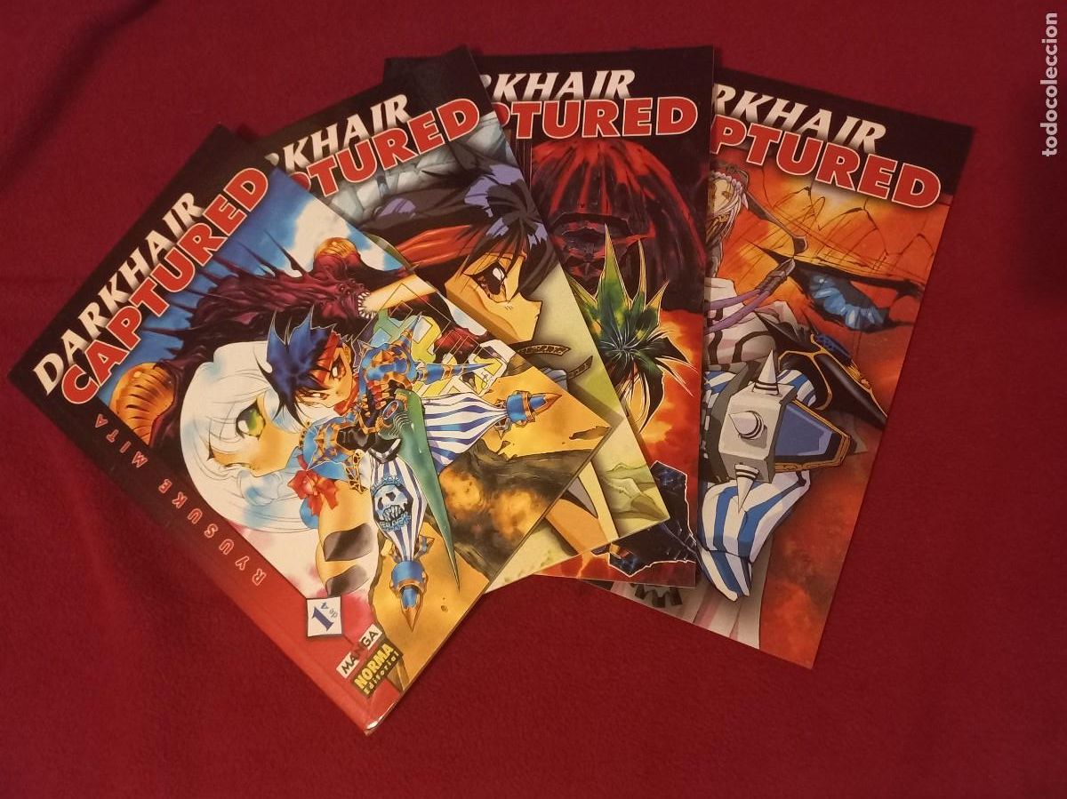 C&oacute;mics: DARKHAIR CAPYURED - COLECCION COMPLETA 4 TOMOS - RYUSUKE MITA - RUSTICA - Foto 1