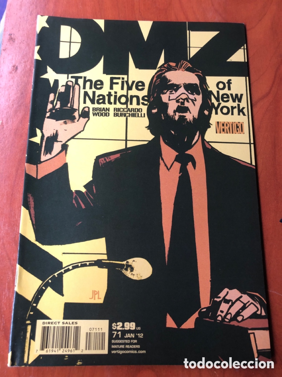 C&oacute;mics: DMZ-COMICS VERTIGO-NUMEROS 62. 64. 71.EN INGLES. - Foto 4