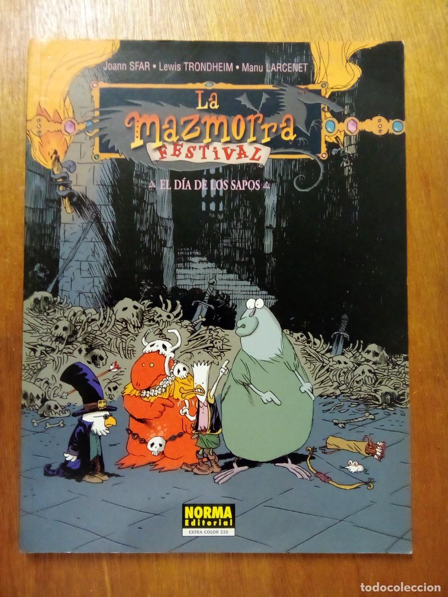 Comics: LA MAZMORRA, FESTIVAL, EL DIA DE LOS SAPOS, NORMA EDITORIAL