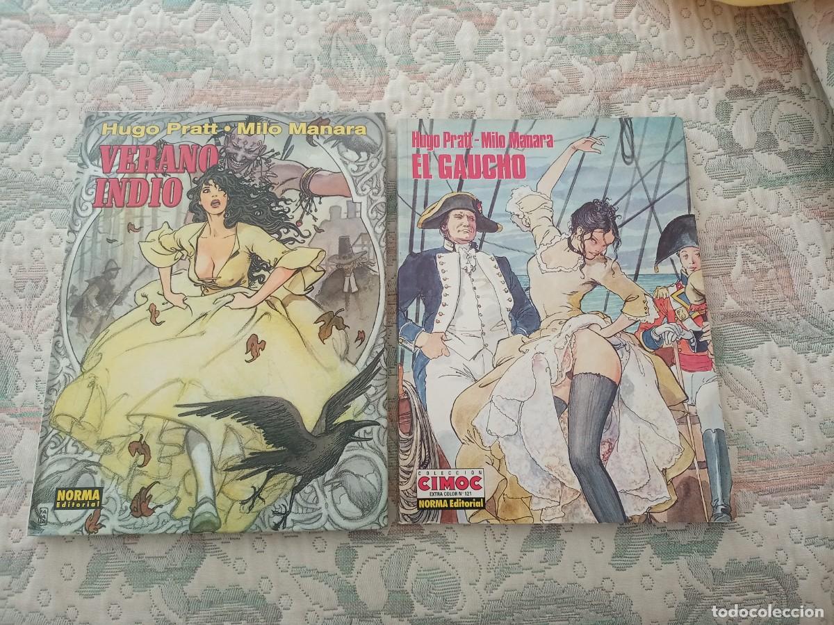 C&oacute;mics: VERANO INDIO Y EL GAUCHO, DE MILO MANARA (NORMA) - Foto 1