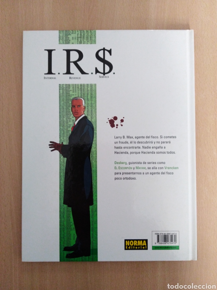 C&oacute;mics: IRS - N&ordm; 1. Vrancken / Desberg - Foto 2