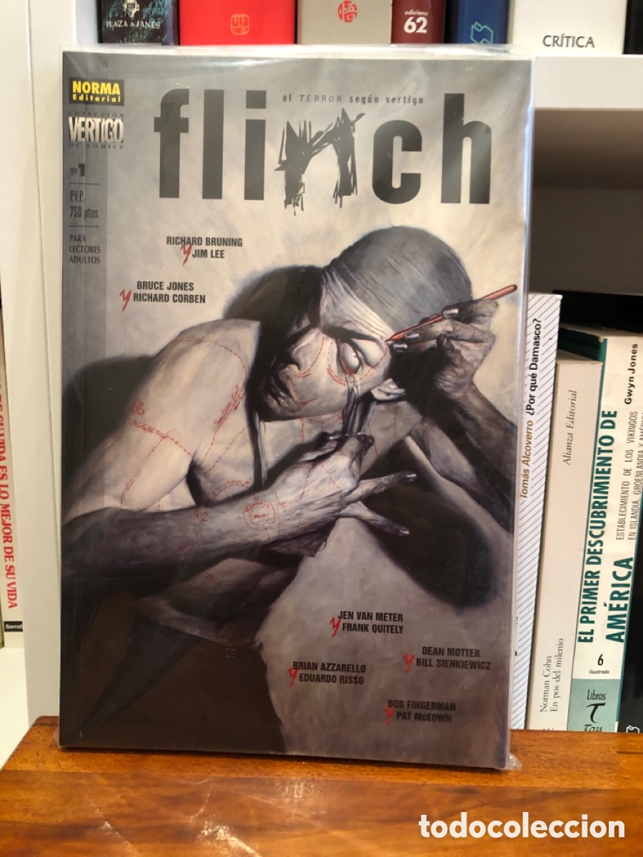 C&oacute;mics: Flinch. El terror seg&uacute;n V&eacute;rtigo. Norma. Completa - Foto 1