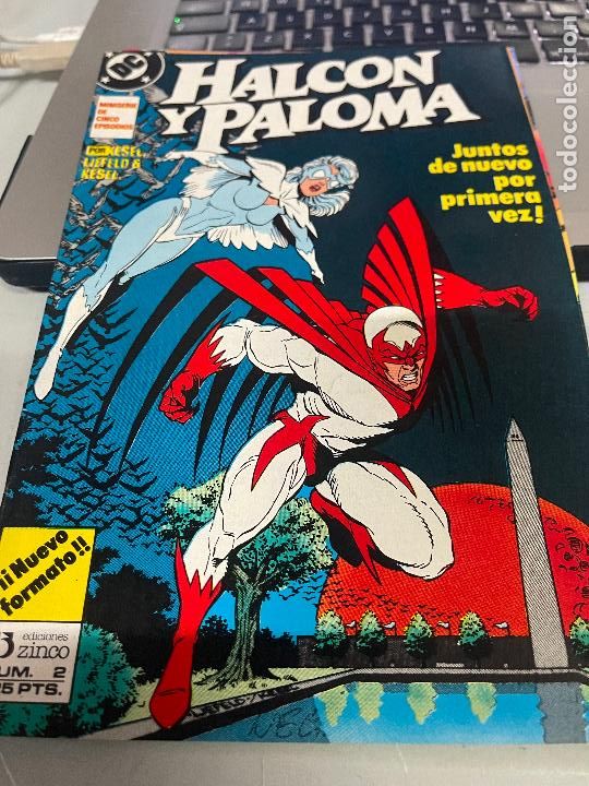 C&oacute;mics: ZINCO DC HALCON Y PALOMA NUMERO 2 BUEN ESTADO - Foto 1
