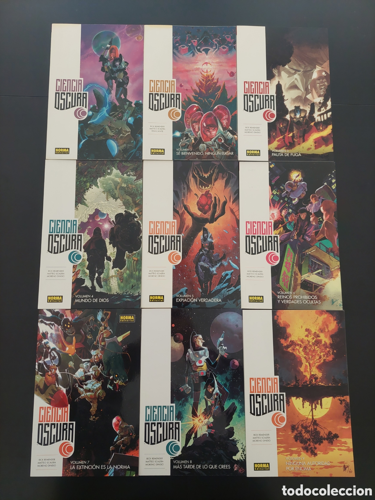 C&oacute;mics: CIENCIA OSCURA. Colecci&oacute;n completa 1 al 9. Norma editorial - Foto 1