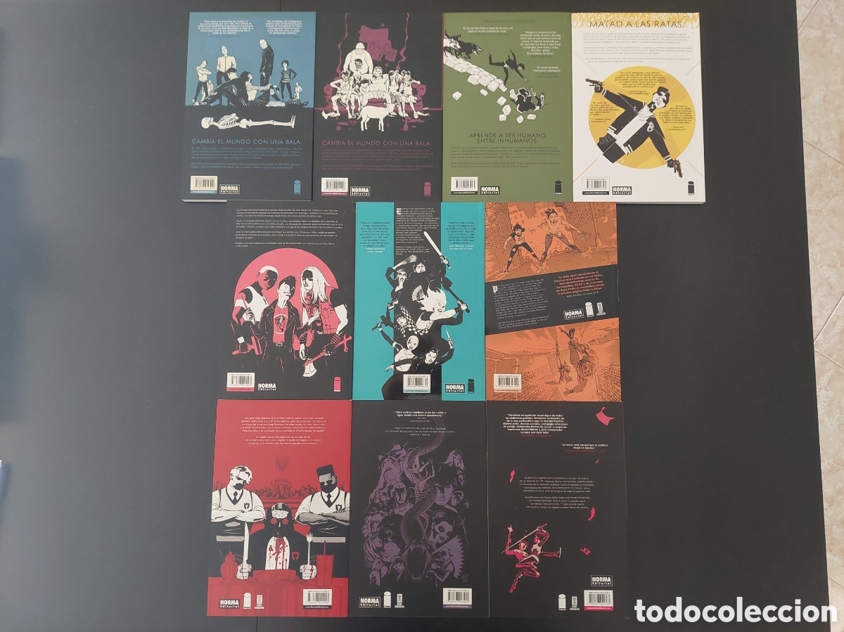 C&oacute;mics: CLASE LETAL. Norma editorial, tomos 1 al 10 - Foto 2
