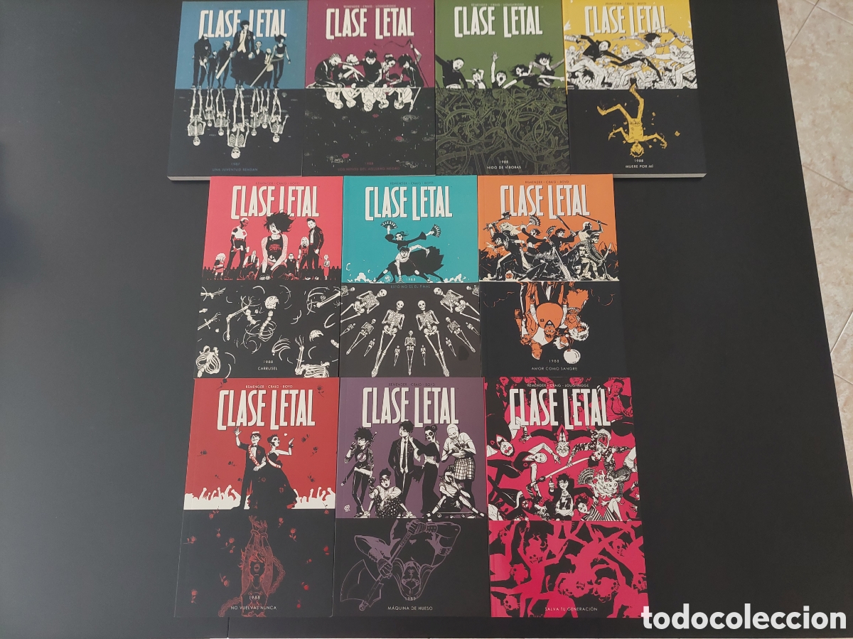C&oacute;mics: CLASE LETAL. Norma editorial, tomos 1 al 10 - Foto 1