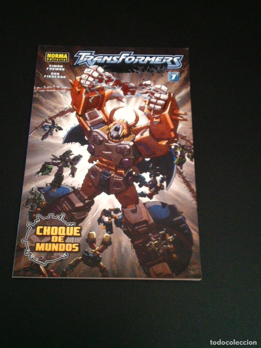 C&oacute;mics: TRANSFORMES - CHOQUE DE MUNDOS - NORMAL ESTADO - NORMA - cj 205 - Foto 1