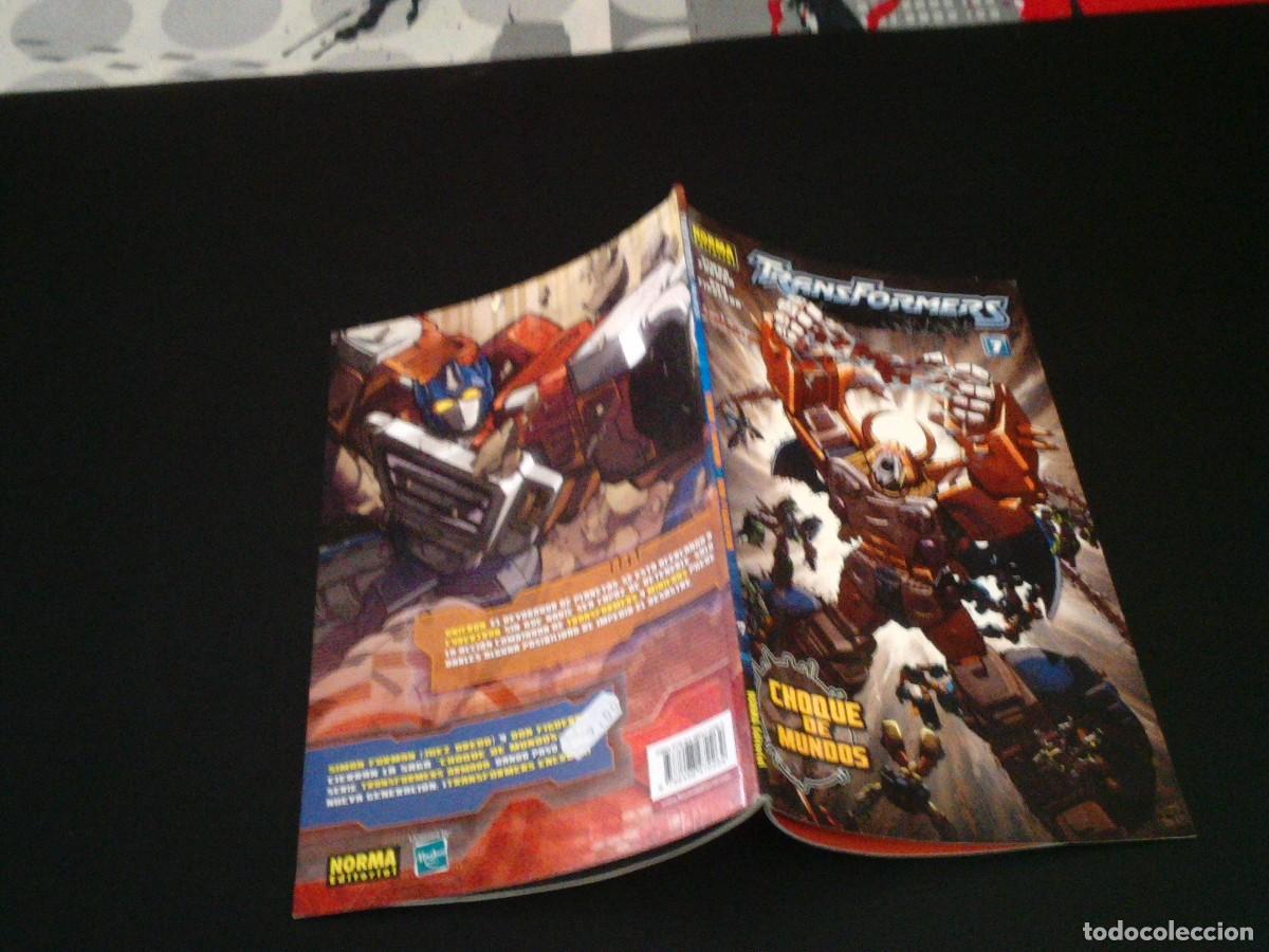C&oacute;mics: TRANSFORMES - CHOQUE DE MUNDOS - NORMAL ESTADO - NORMA - cj 205 - Foto 2